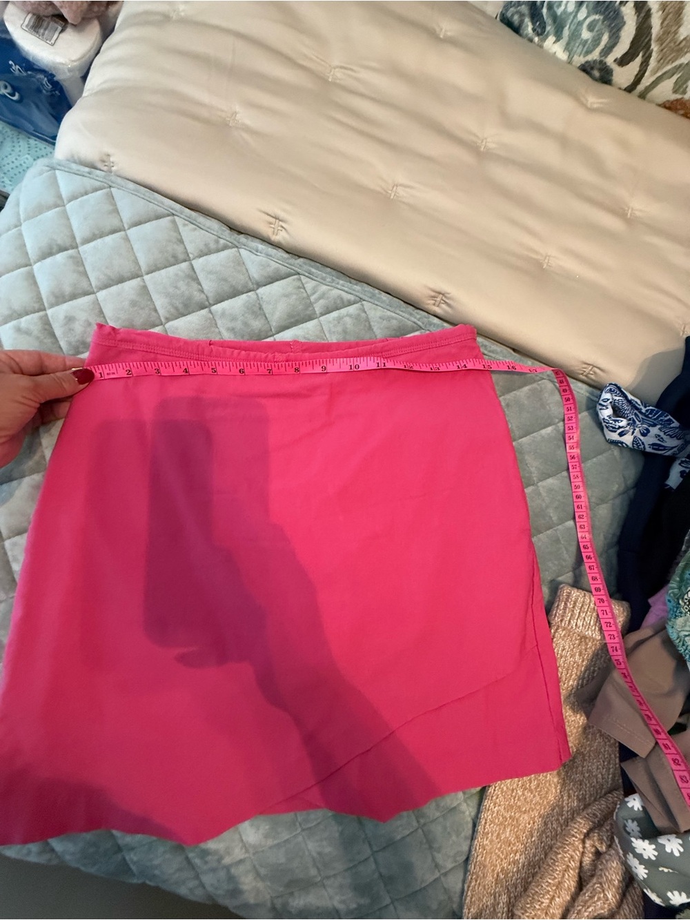 Versona Hot Pink Mini Skirt